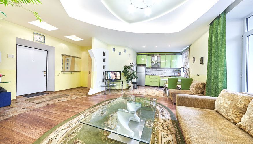 Bright Deluxe Apartment es un apartamento de 3 habitaciones en alquiler en Chisinau, Moldova